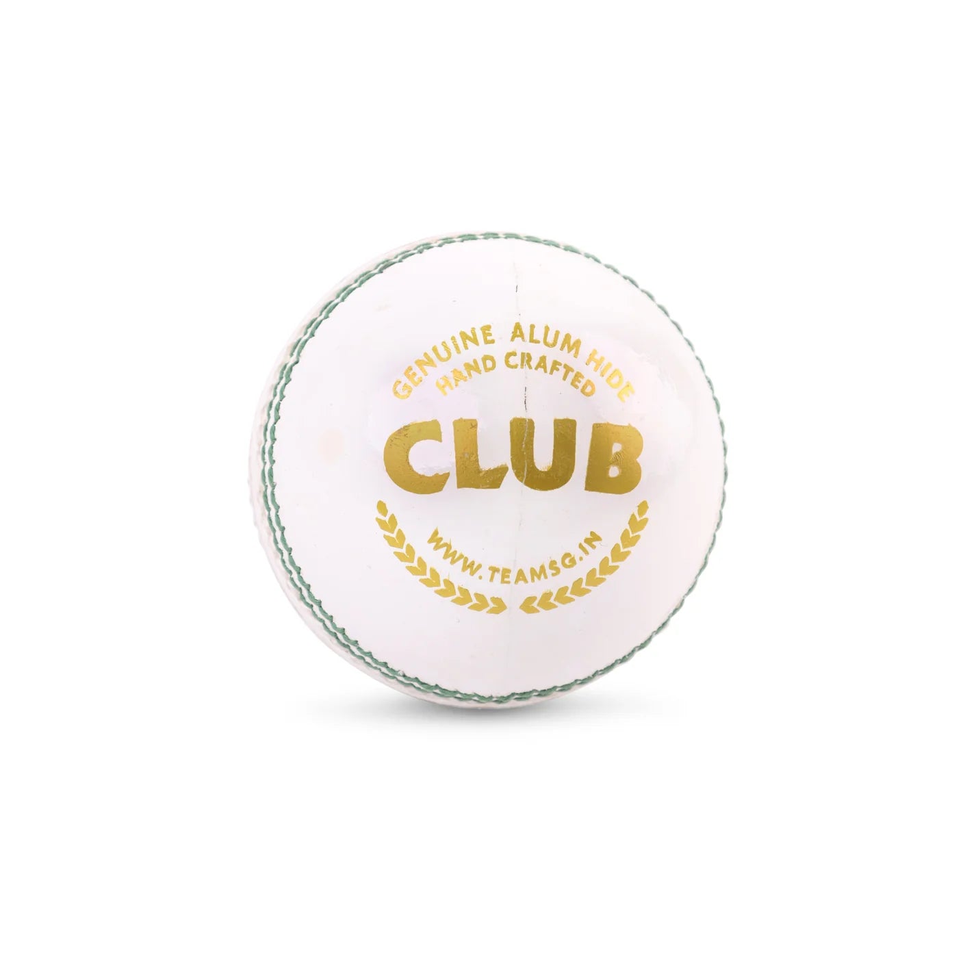 SG Club™ White Cricket Leather Ball