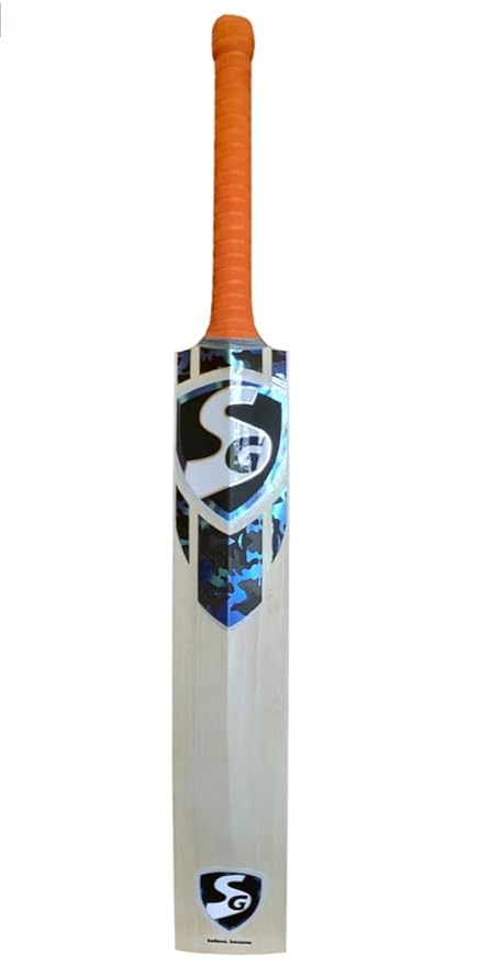 SG RP 17 Grade 1 world’s finest English Willow cricket bat with traditionally shaped for superb stroke (with SG|Str8bat Sensor)