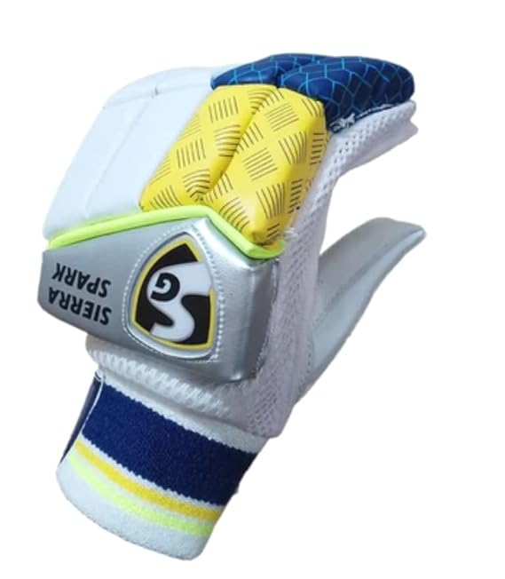 SG Sierra Spark Leather Batting Gloves