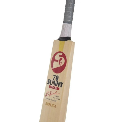 SG 70 Sunny Years – Selected Grade 1 world’s finest English willow Cricket Bat (with SG|Str8bat Sensor)