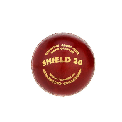 SG Shield 20 Good Quality Two-Piece Water Proof Cricket Leather Ball