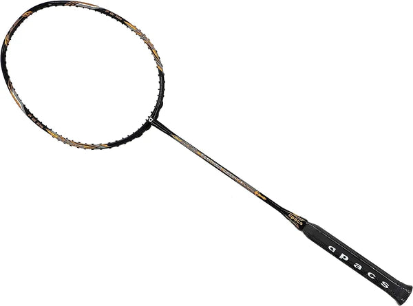 Apacs Feather Weight X Special (XS) Black Gold Badminton Racket (8U) Worlds Lightest