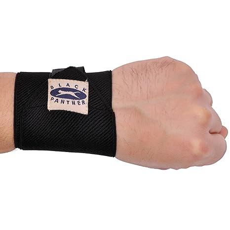 BLACK PANTHER WRIST SUPPORT TERRY