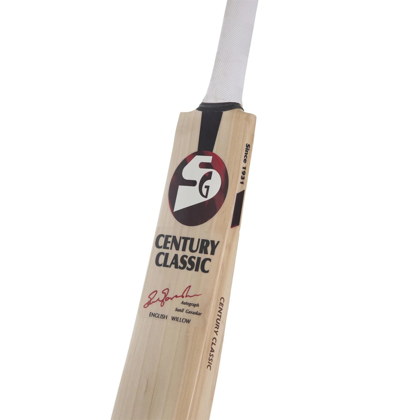 SG Century Classic Traditionally Shaped English Willow Cricket Bat