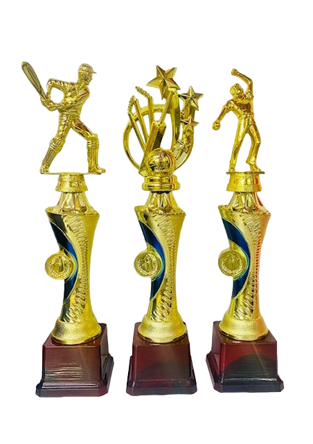 Cricket Trophy Series 8 (Pack of 3)