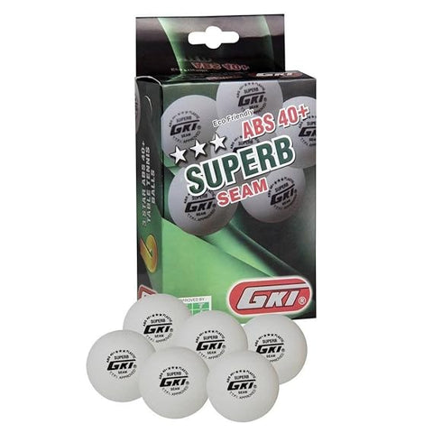 GKI 3 STAR TABLE TENNIS BALLS