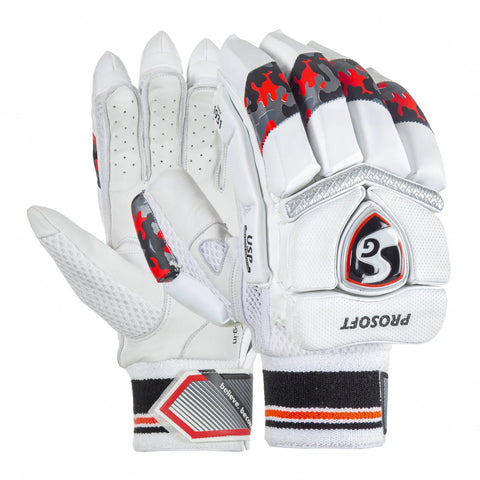 SG Prosoft® Batting Gloves High Quality Leather Palm