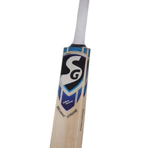 SG Reliant Xtreme Grade 5 English willow hard pressed & traditionally shaped for superb stroke Cricket Bat