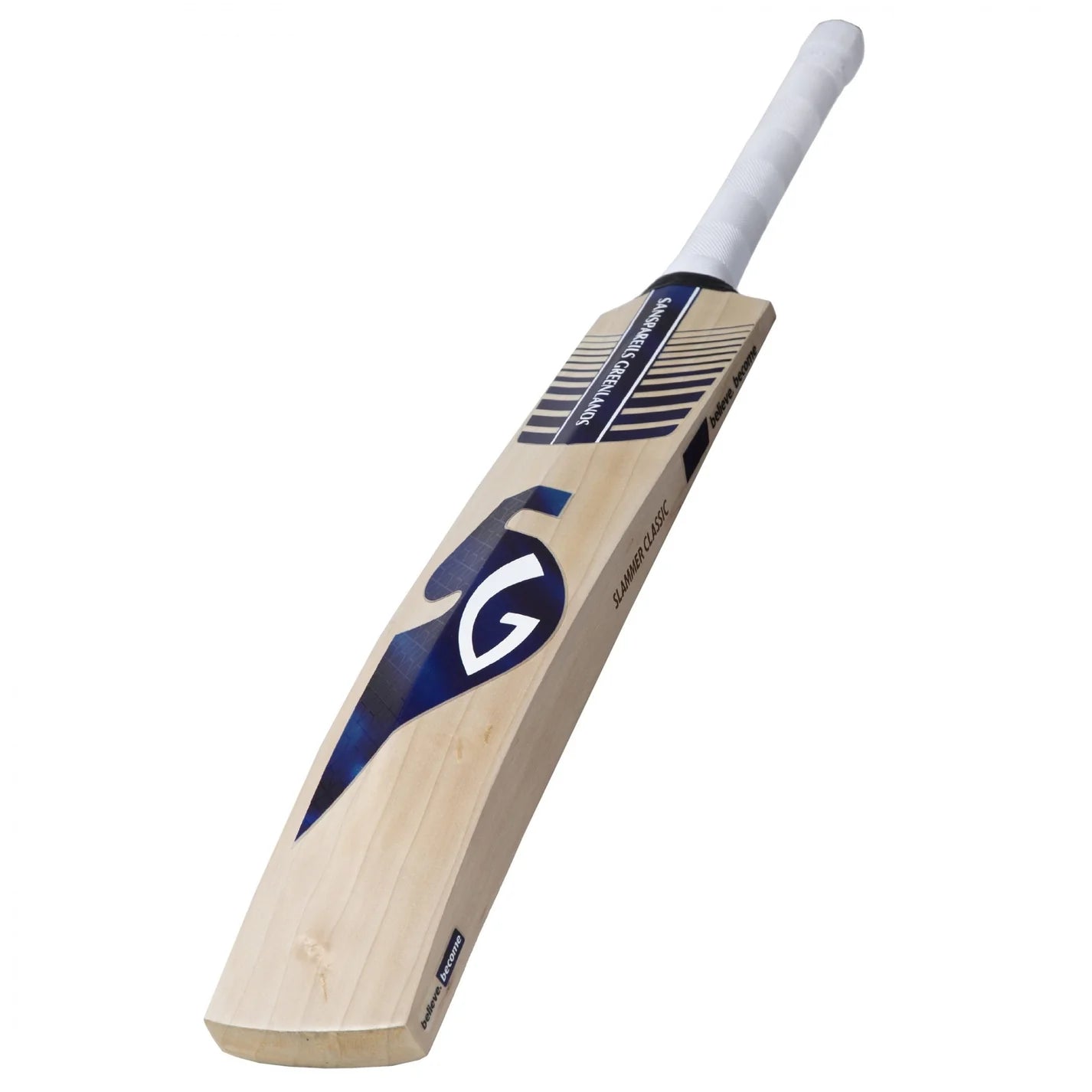 SG Slammer Classic Traditionally Shaped English Willow Cricket Bat