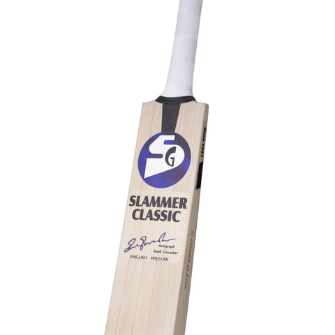 SG Slammer Classic Traditionally Shaped English Willow Cricket Bat