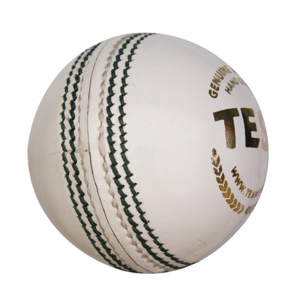 SG Test™ White Premium Quality Four- Piece Water Proof Cricket Leather Ball