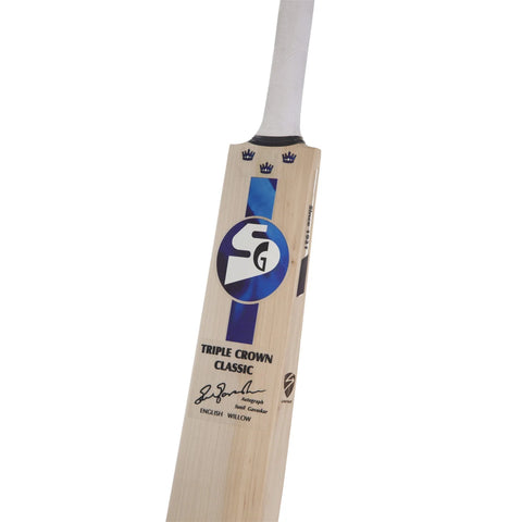 SG Triple Crown Classic English Willow top grade 1 CricketBat