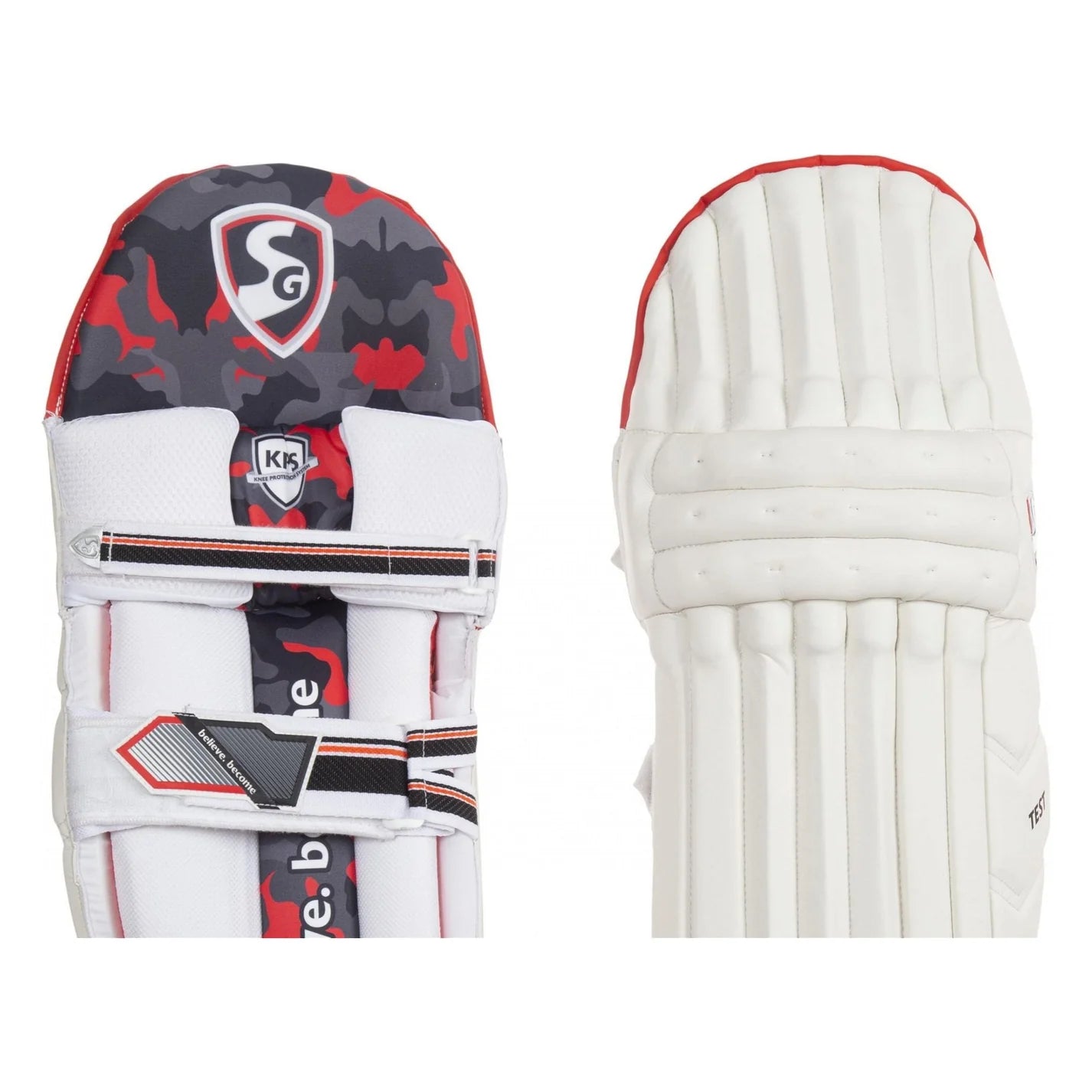 SG Test Cricket Batting Legguard Batting Pad Athlete Edge