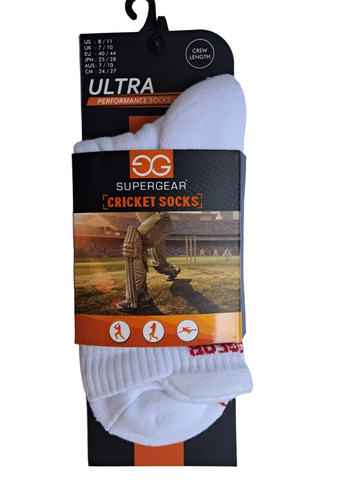 SUPERGEAR CRICKET SOCKS