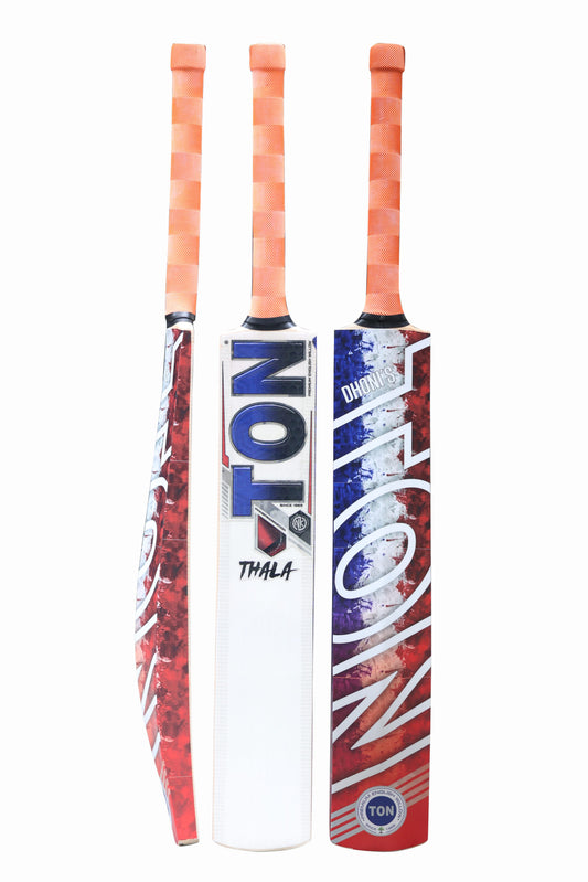SS Dhoni Thala English willow Cricket Bat (Full Sticker) – SH