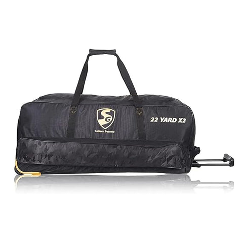 SG 22 YARDS X2 CRICKET KIT BAG TROLLEY