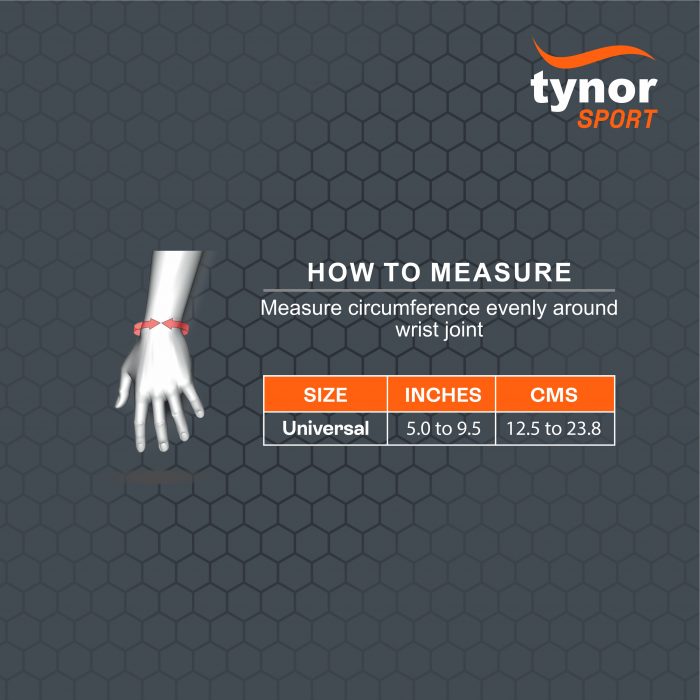 TYNOR NEO WRIST SUPPORT WITH THUMB LOOP