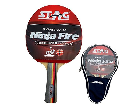 STAG NINJA FIRE TABLE TENNIS BAT