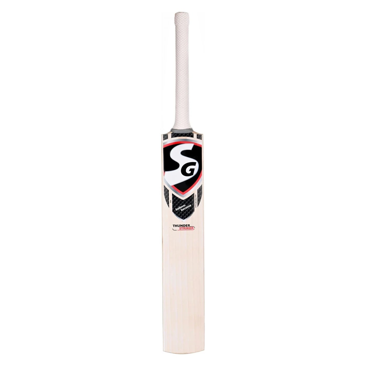SG Thunder Striker Traditionally Shaped English grade 6 Willow Cricket Bat