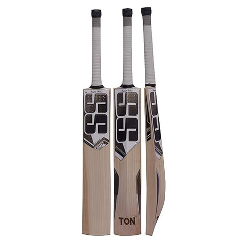 SS White Edition Black Kashmir Willow Cricket Bat