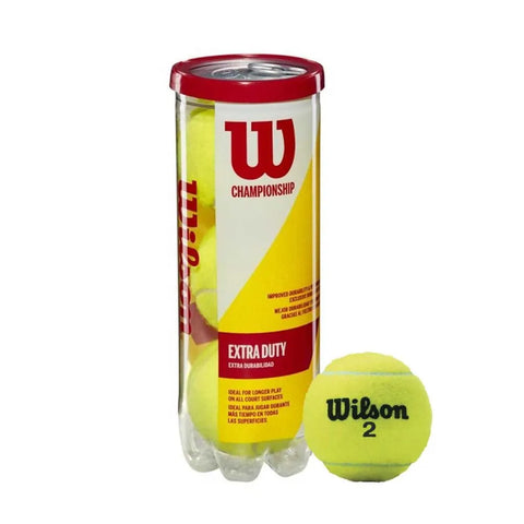 WILSON CHAMPIONSHIP TENNIS BALL CAN (3 BALLS)