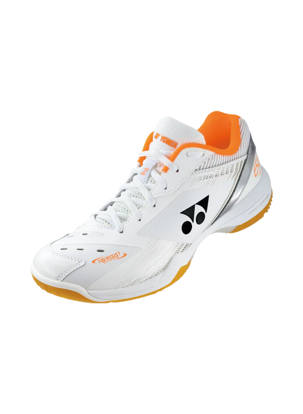 Yonex Power Cushion 65 Z3 Wide (White/Orange) Badminton Shoes